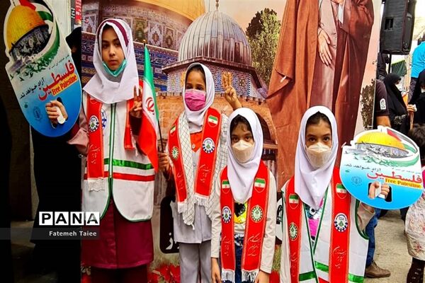راهپیمایی روز قدس در اهواز