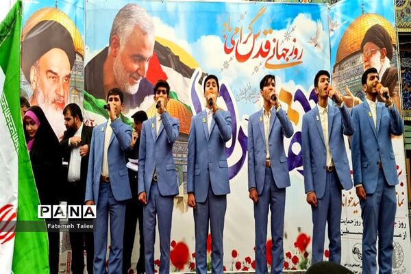 راهپیمایی روز قدس در اهواز