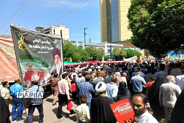 راهپیمایی روز قدس در مشهد مقدس - 2