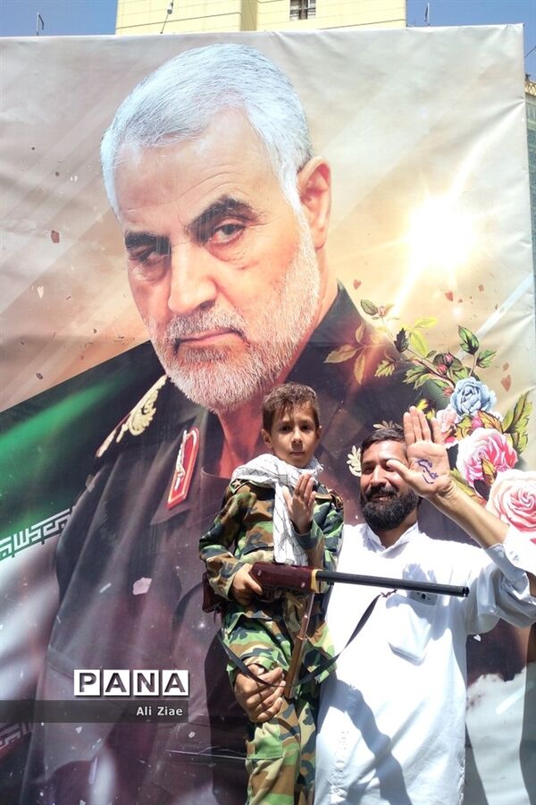 راهپیمایی روز قدس در مشهد مقدس - 2