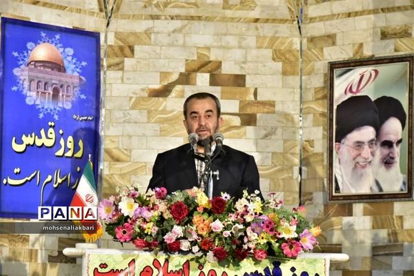 حضور پرشور مردم شهرستان بیرجند در راهپیمایی روز قدس