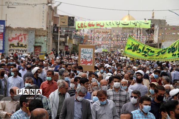 برگزاری راهپیمایی روز جهانی قدس در بهبهان
