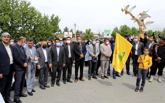 امت اسلامی در راهپیمایی روز جهانی  قدس از حق و حقیقت دفاع کردند