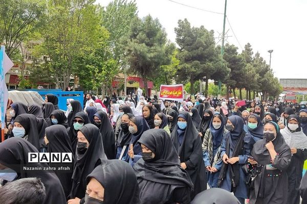 راهپیمایی روز قدس در رودهن