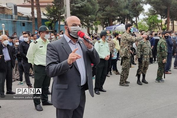 راهپیمایی روز قدس در رودهن