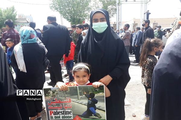 راهپیمایی روز جهانی قدس در نائین