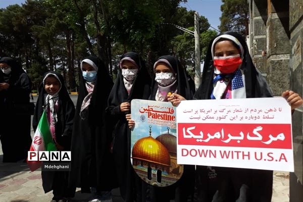 راهپیمایی روز جهانی قدس در نائین