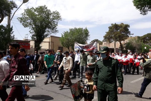 راهپیمایی روز جهانی قدس در نائین