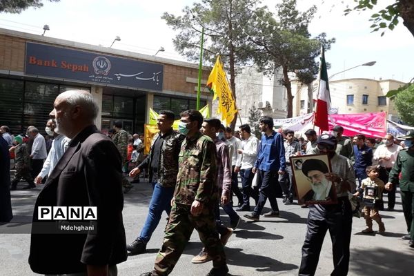 راهپیمایی روز جهانی قدس در نائین