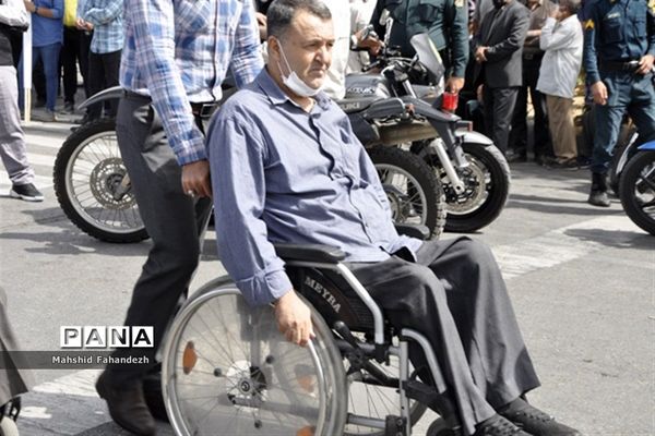 حضور پرشور مردم شیراز در راهپیمایی  روز قدس