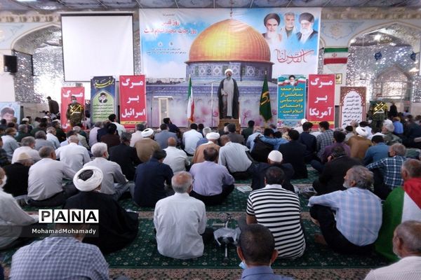 نماز جمعه روز قدس در کاشمر