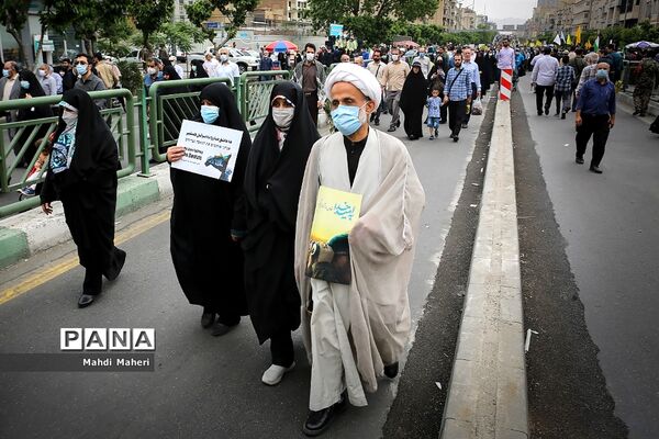 راهپیمایی روز جهانی قدس در تهران-3