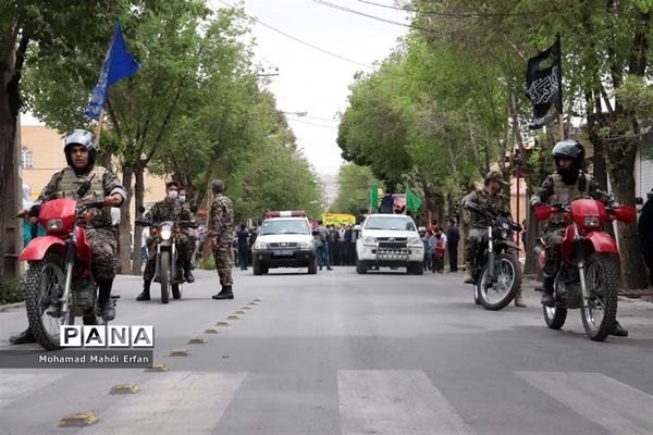 حماسه حضور مردم آباده در حمایت از مردم مظلوم فلسطین