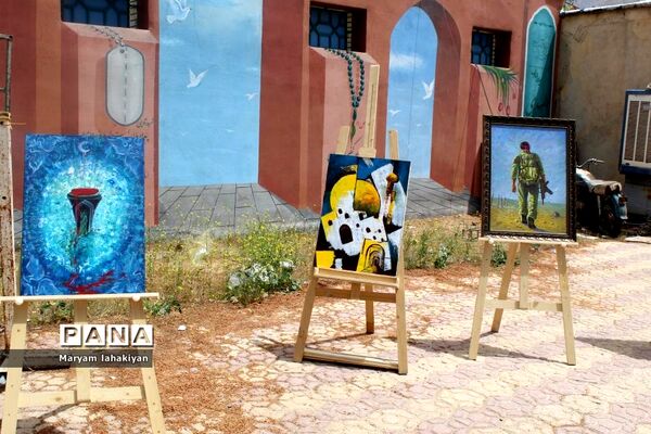 نمایشگاه و کارگاه نقاشی اسوه مقاومت (قدس)