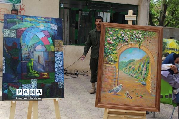 نمایشگاه و کارگاه نقاشی اسوه مقاومت (قدس)