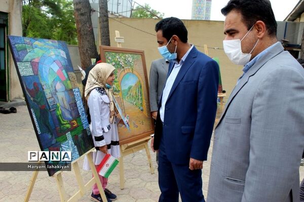 نمایشگاه و کارگاه نقاشی اسوه مقاومت (قدس)