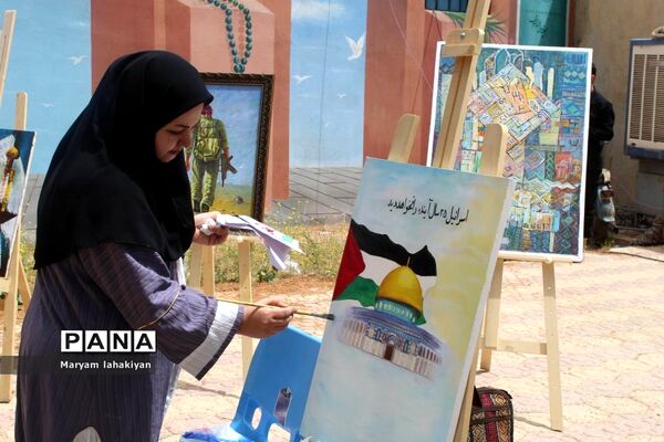 نمایشگاه و کارگاه نقاشی اسوه مقاومت (قدس)