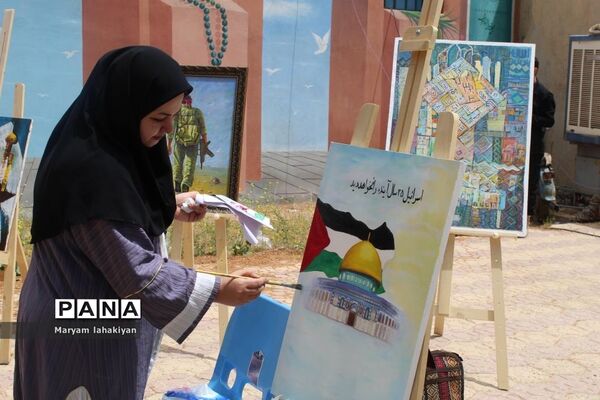 نمایشگاه و کارگاه نقاشی اسوه مقاومت (قدس)
