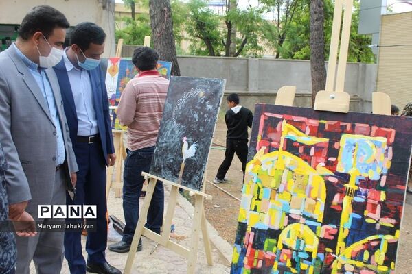 نمایشگاه و کارگاه نقاشی اسوه مقاومت (قدس)