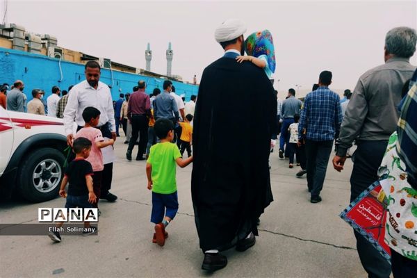 برگزاری باشکوه راهپیمایی  روز قدس در شهرستان امیدیه