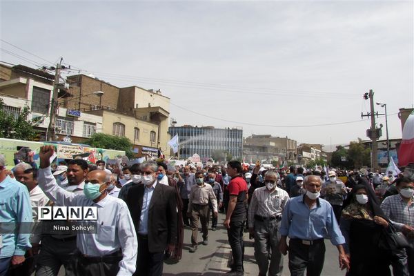 راهپیمایی روز قدس در شیراز