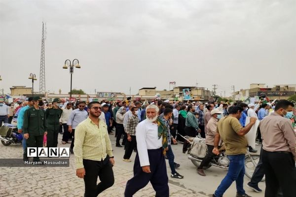 راهپیمایی روز جهانی قدس در برازجان