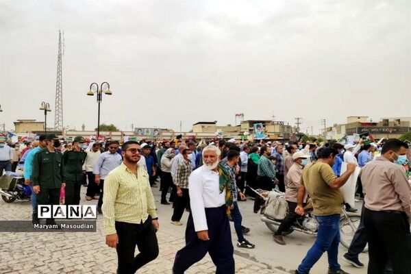 راهپیمایی روز جهانی قدس در برازجان