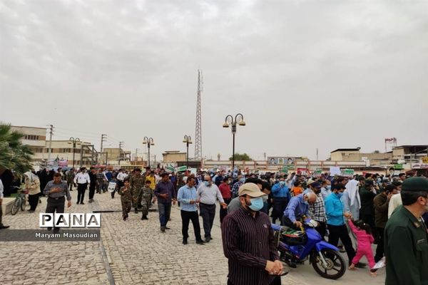 راهپیمایی روز جهانی قدس در برازجان
