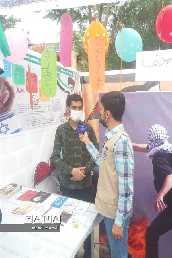 حضور گسترده دانش‌آموزان تشکیلات پیشتازان در راهپیمایی روز قدس