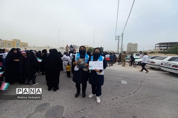 راهپیمایی روز جهانی قدس در عسلویه