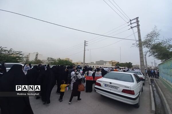 راهپیمایی روز جهانی قدس در عسلویه