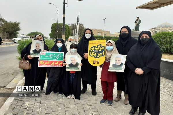 راهپیمایی روز جهانی قدس در جزیره خارگ