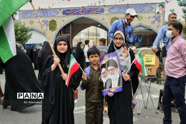 راهپیمایی رو‌ز جهانی قدس در قم-2