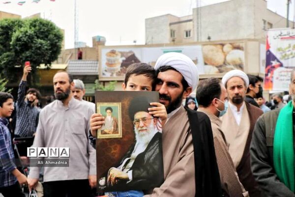 راهپیمایی رو‌ز جهانی قدس در قم-2