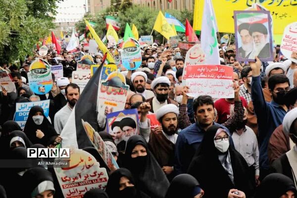 راهپیمایی رو‌ز جهانی قدس در قم-2