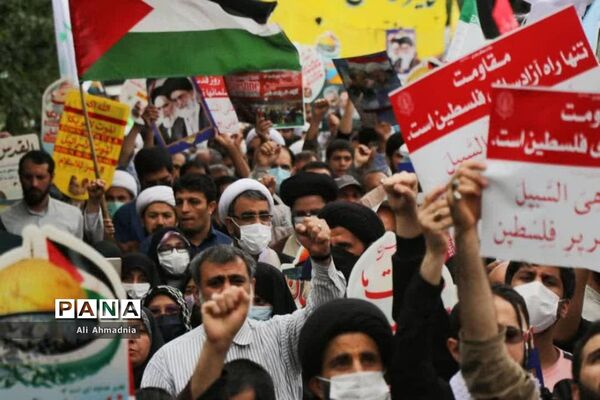 راهپیمایی رو‌ز جهانی قدس در قم-2