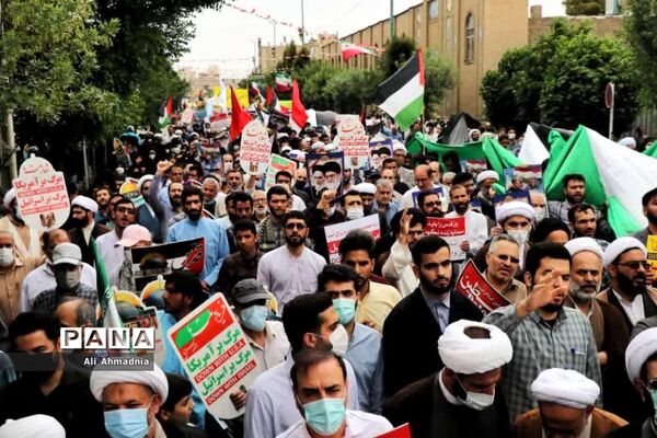راهپیمایی رو‌ز جهانی قدس در قم-2