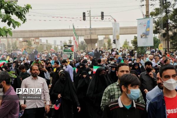 راهپیمایی رو‌ز جهانی قدس در قم-2