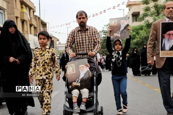 راهپیمایی رو‌ز جهانی قدس در قم-2