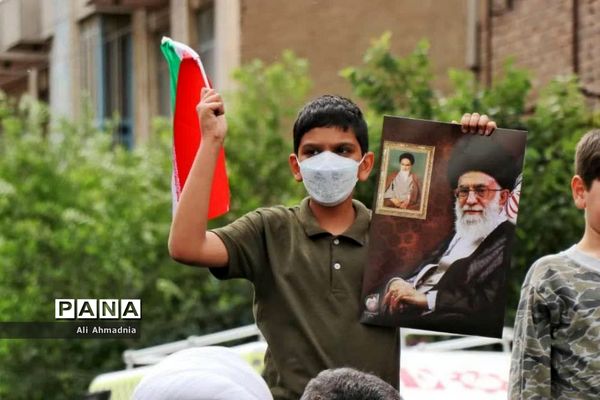 راهپیمایی رو‌ز جهانی قدس در قم-2