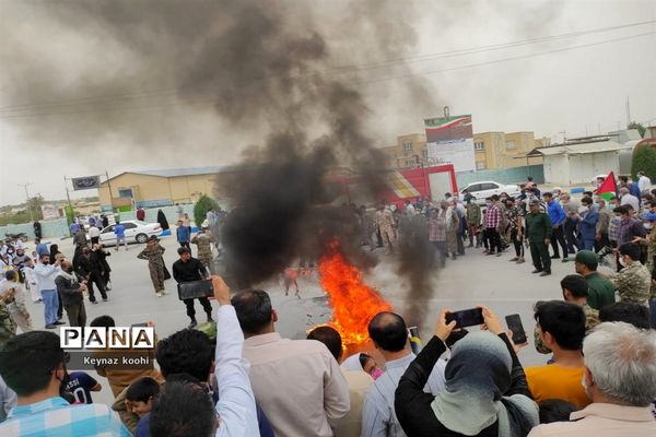 راهپیمایی روز جهانی قدس در اهرم تنگستان
