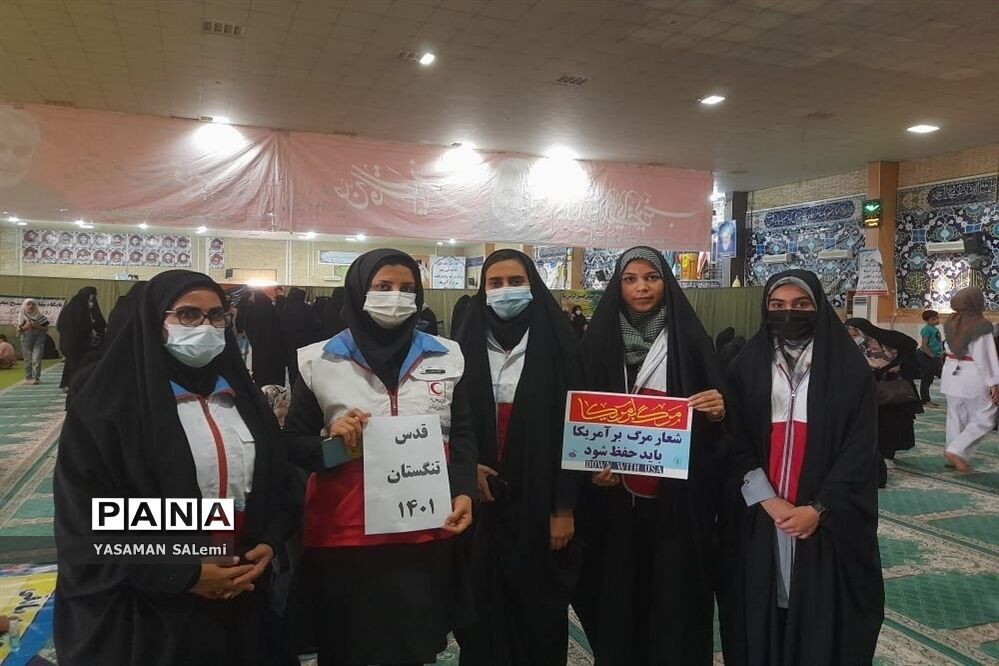 راهپیمایی روز جهانی قدس در اهرم تنگستان