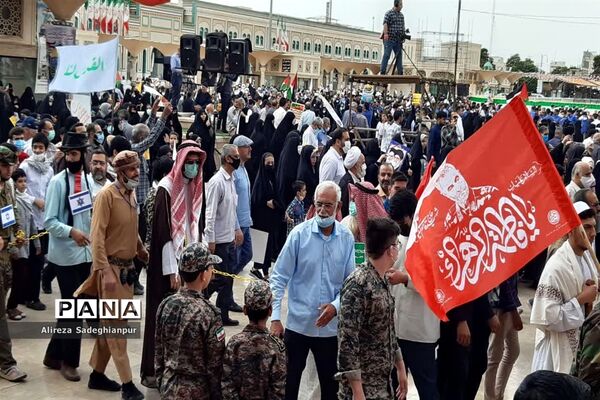 راهپیمایی روز جهانی قدس در قم-3