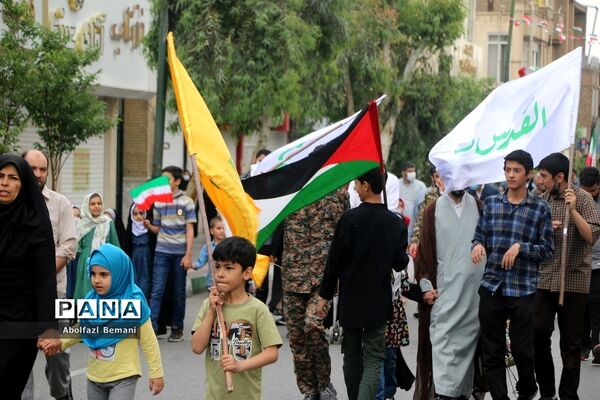 راهپیمایی روز جهانی قدس در قم-3