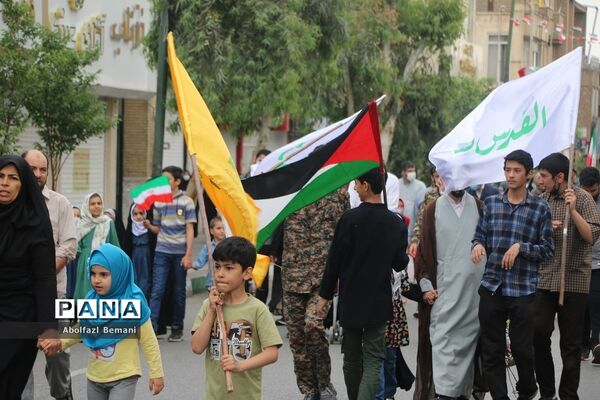 راهپیمایی روز جهانی قدس در قم-3