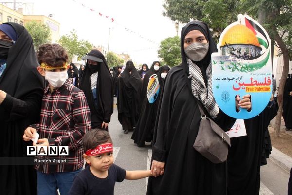 راهپیمایی روز قدس در قم-4