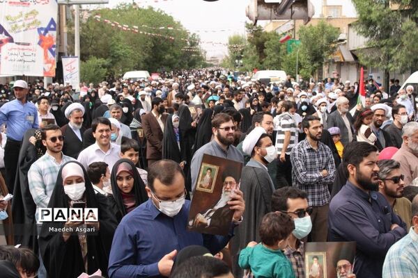 راهپیمایی روز قدس در قم-4