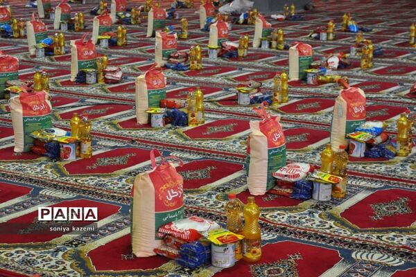 آزادی زندانیان غیرعمد و اهدای بسته‌های معیشتی در ساری