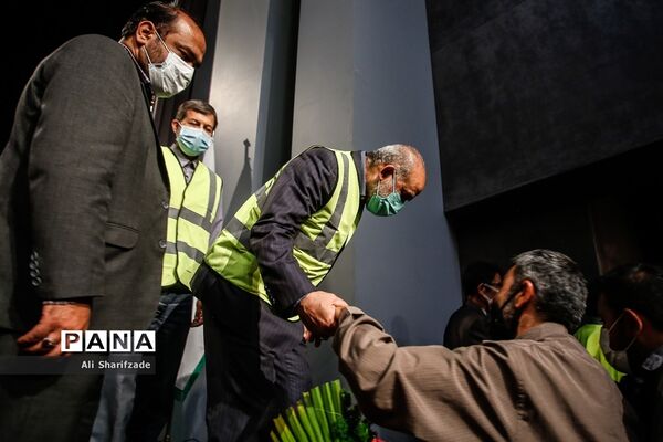 مراسم تجلیل از کارگران شهرداری تهران