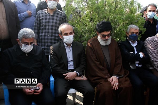 مراسم تشییع نادر طالب‌زاده